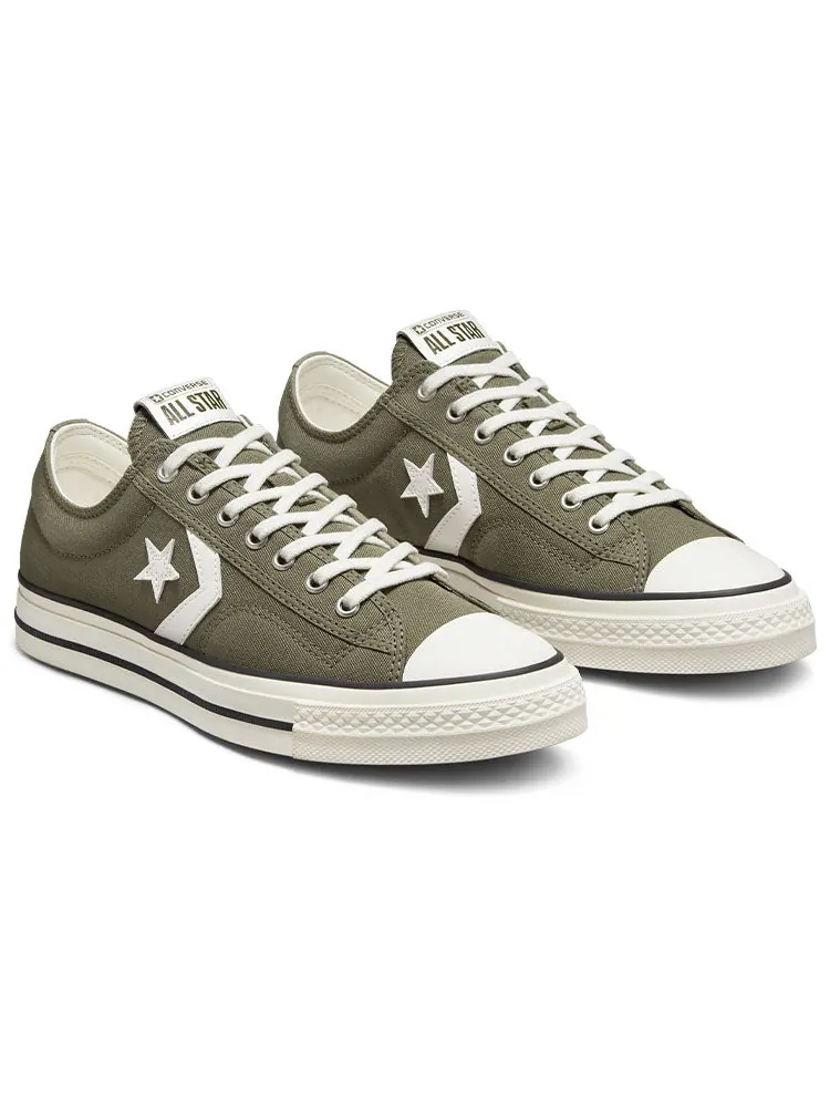 Кеды Converse Star Player 76 Retro Casual Skateboarding Shoes Unisex Green — изображение 3 из 6, зеленый