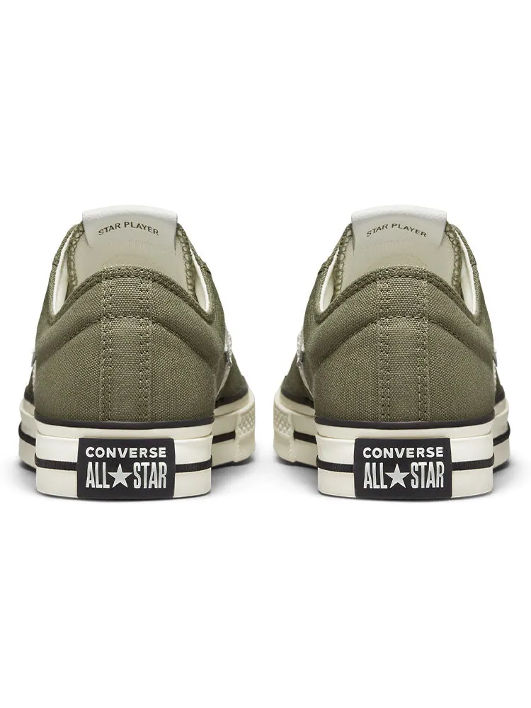 Кеды Converse Star Player 76 Retro Casual Skateboarding Shoes Unisex Green — изображение 5 из 6, зеленый