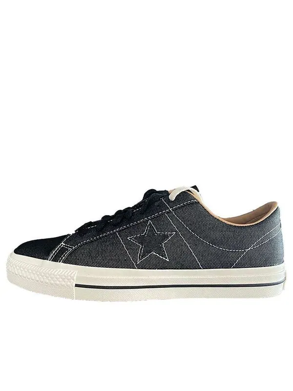 Кроссовки one star pro low 'denim - black' Converse — изображение 1 из 4, черный/черный
