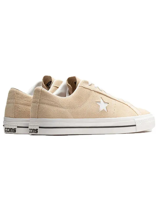 Кроссовки one star pro classic suede 'oat milk' Converse — изображение 4 из 4, белый/черный