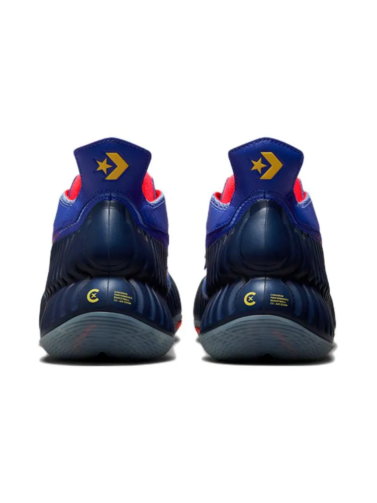 Кроссовки Converse All Star BB Prototype CX 'Blue Yellow' — изображение 4 из 5, синий