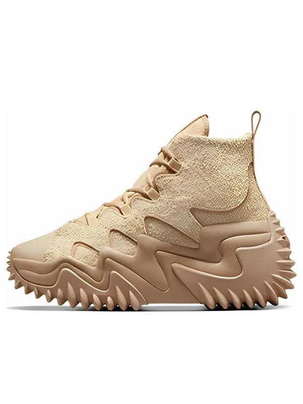 Кроссовки shai gilgeous-alexander run star motion cx platform high 'oat milk' Converse — изображение 1 из 4, бежевый
