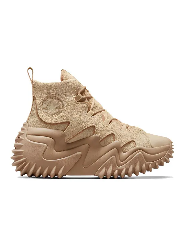 Кроссовки shai gilgeous-alexander run star motion cx platform high 'oat milk' Converse — изображение 2 из 4, бежевый