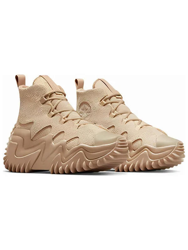 Кроссовки shai gilgeous-alexander run star motion cx platform high 'oat milk' Converse — изображение 3 из 4, бежевый