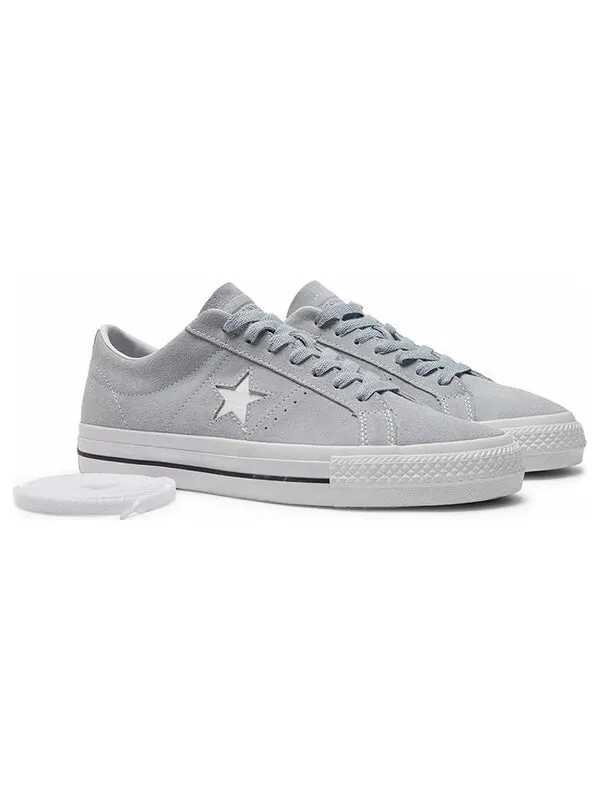 Кроссовки one star pro suede sneakers 'wolf grey' Converse — изображение 3 из 4, серый