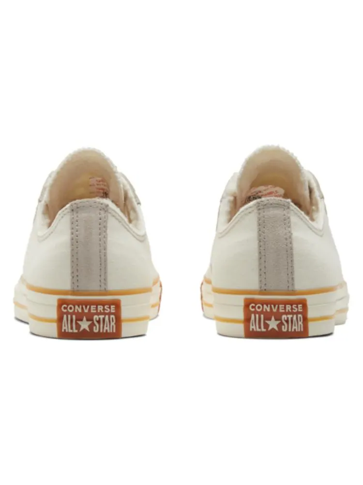 Кеды Converse All Star 'Cream White Orange' — изображение 5 из 6, белый