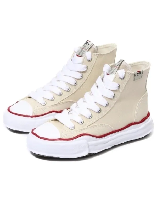 Кроссовки peterson og sole hi Maison Mihara Yasuhiro — изображение 2 из 4, бежевый
