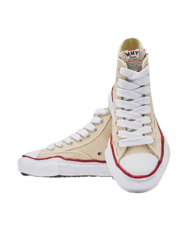 Кроссовки peterson og sole hi Maison Mihara Yasuhiro — изображение 4 из 4, бежевый