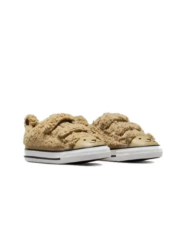 Кроссовки all star 2v easy on 'teddy bear' Converse — изображение 2 из 2, бежевый