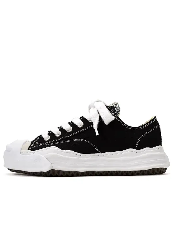 Кроссовки Maison Mihara Yasuhiro Hank OG Sole Canvas Low-Top — изображение 1 из 2, черный