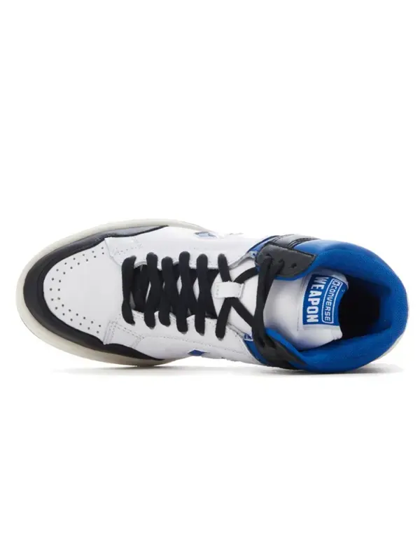 Кроссовки weapon mid 'fragment design - white sport royal' Converse — изображение 3 из 4, белый//черный
