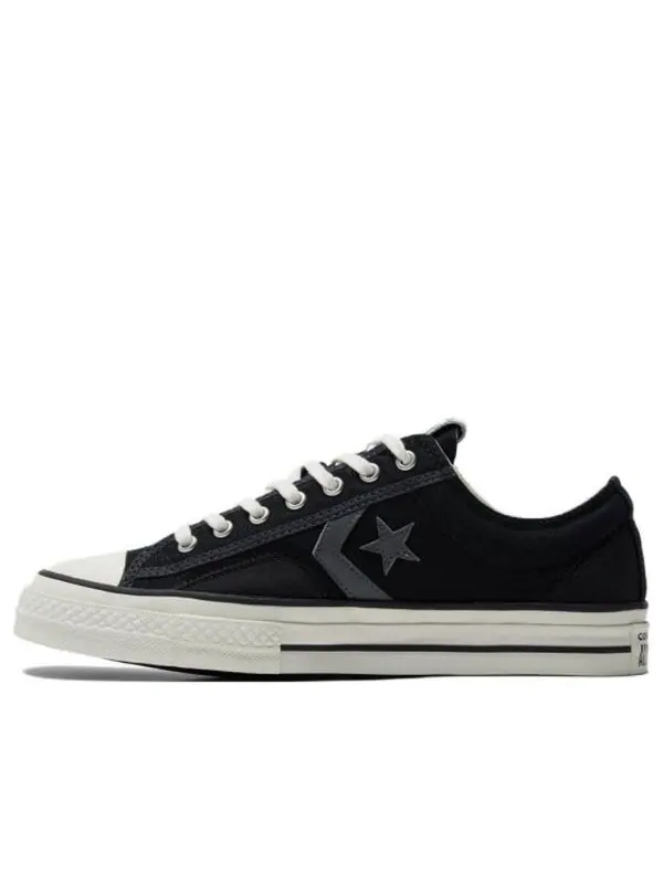 Кроссовки star player 76 colorblock 'black' Converse — изображение 1 из 4, черный/белый