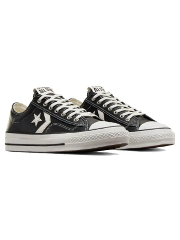 Кроссовки star player 76 fall leather 'black white' Converse — изображение 3 из 4, черный/белый