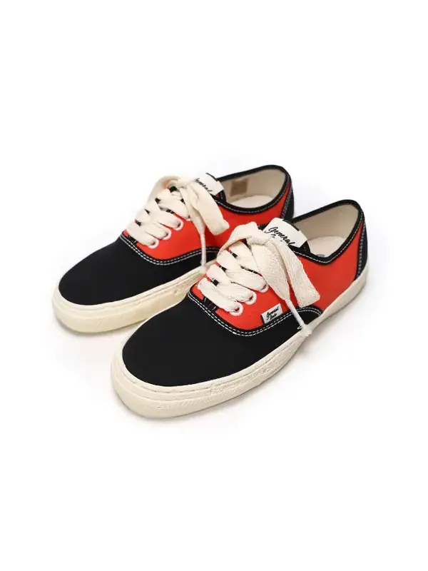 Кроссовки past sole 5 - hole low-top sneaker 'red' Maison Mihara Yasuhiro — изображение 2 из 2, красный