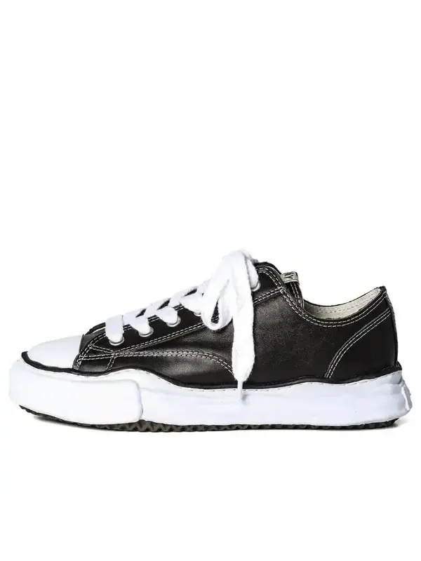 Кроссовки peterson og sole leather low Maison Mihara Yasuhiro — изображение 1 из 4, черный
