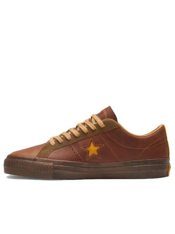 Кроссовки one star pro low 'mid autumn festival - brown' Converse — изображение 1 из 4, бежевый
