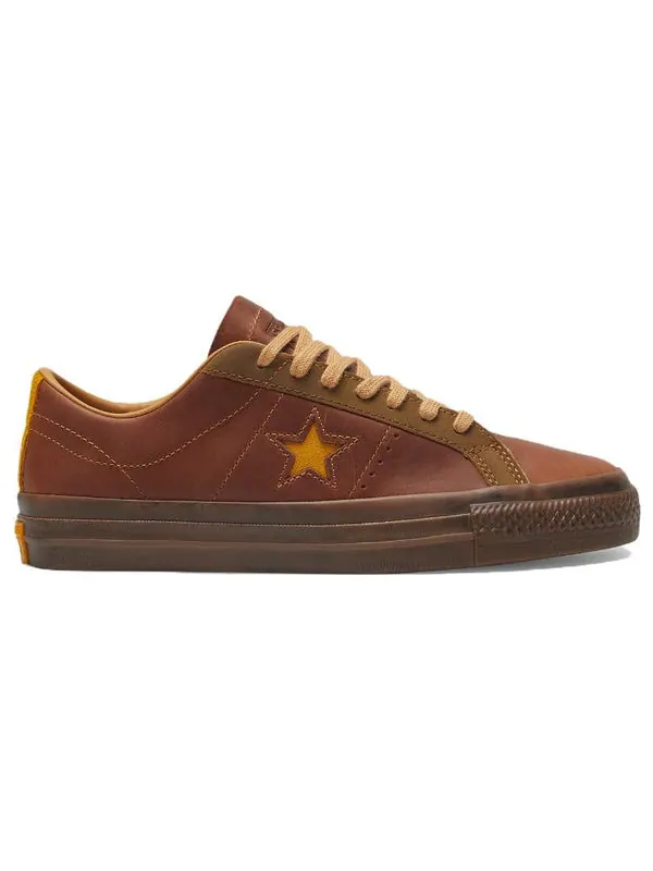 Кроссовки one star pro low 'mid autumn festival - brown' Converse — изображение 3 из 4, бежевый