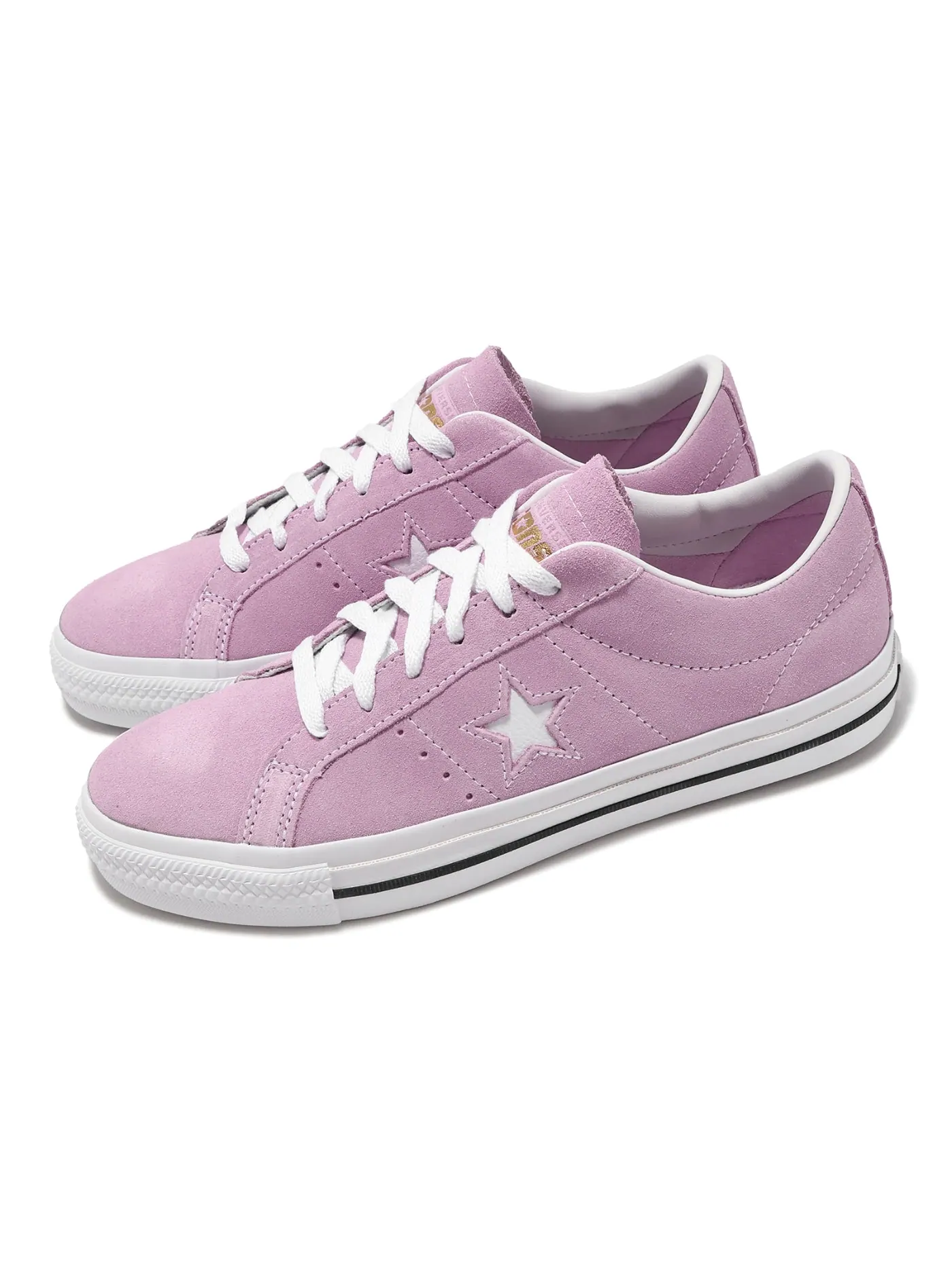 Кроссовки Converse One Star Pro Low 'Stardust Lilac' — изображение 3 из 5, розовый