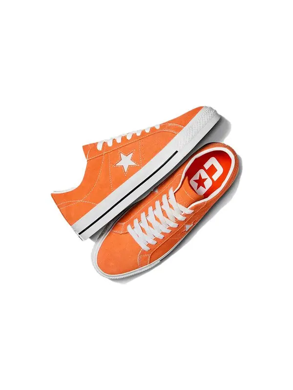 Кроссовки one star pro 'orange' Converse — изображение 4 из 4, оранжевый/белый