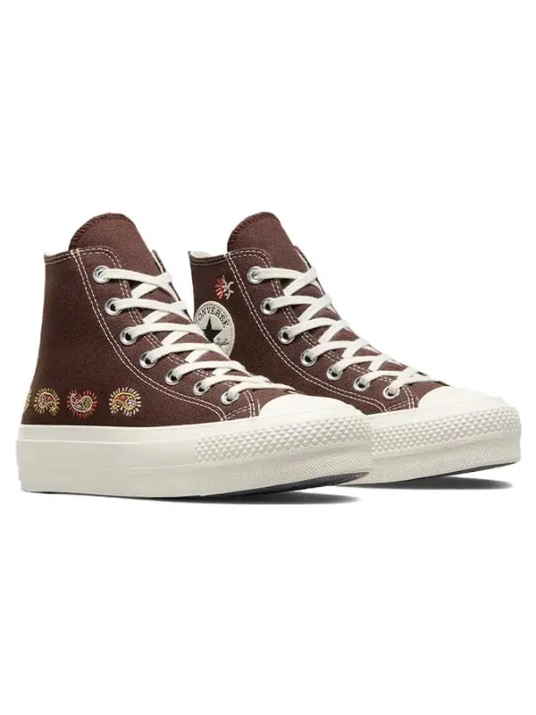 Кроссовки all star lift 'crafted evolution' Converse — изображение 4 из 4, коричневый