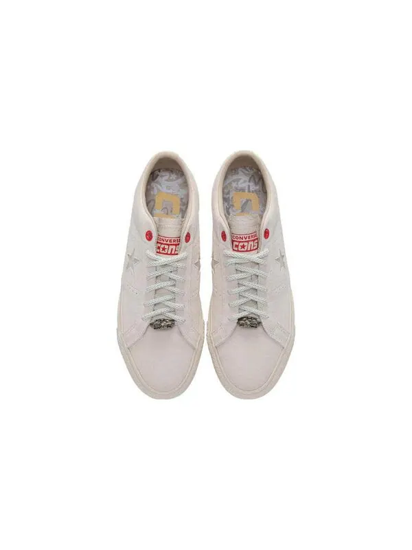 Кроссовки one star yotd pro ox 'white' Converse — изображение 2 из 4, белый
