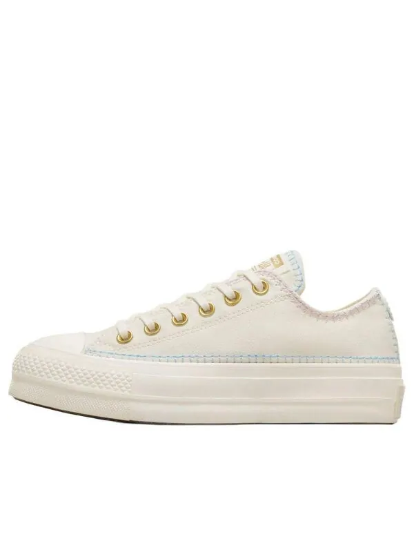 Кроссовки all star lift shoes 'cream white' Converse — изображение 1 из 3, кремовый белый