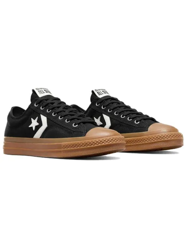 Кроссовки star player 76 low top 'black' Converse — изображение 3 из 4, черный/коричневый
