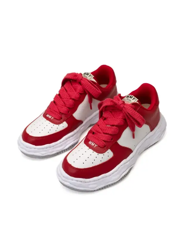 Кроссовки wayne og sole leather low-top sneaker Maison Mihara Yasuhiro — изображение 2 из 4, белый