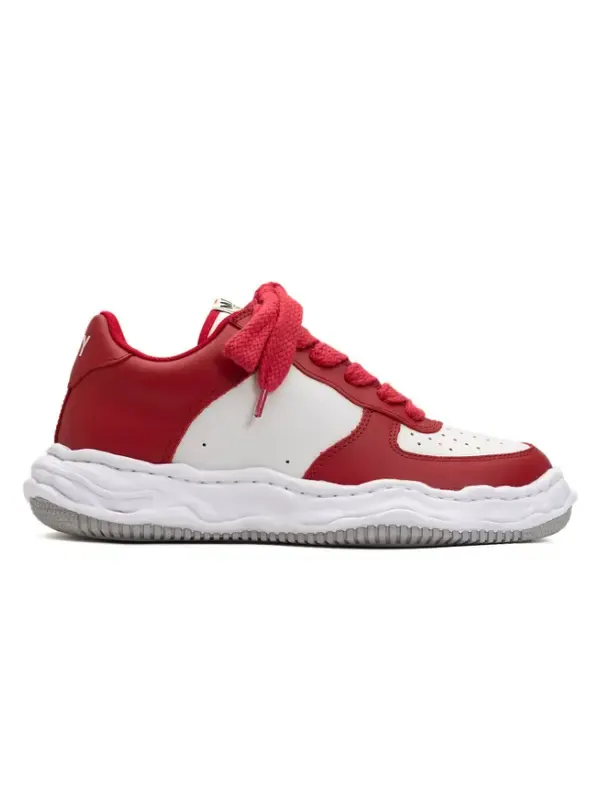 Кроссовки wayne og sole leather low-top sneaker Maison Mihara Yasuhiro — изображение 3 из 4, белый