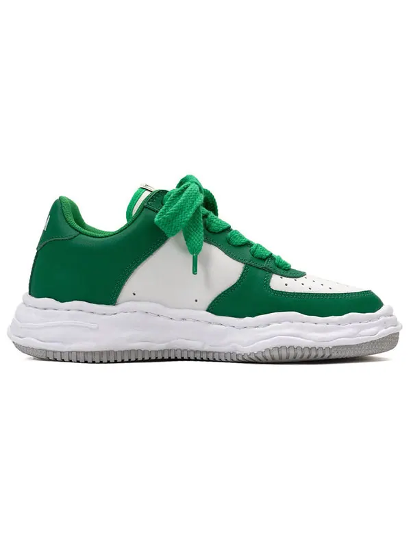 Кроссовки wayne og sole leather low-top sneaker Maison Mihara Yasuhiro — изображение 2 из 4, белый