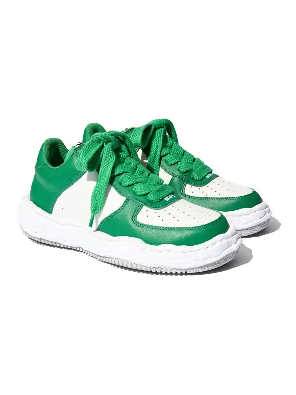 Кроссовки wayne og sole leather low-top sneaker Maison Mihara Yasuhiro — изображение 3 из 4, белый