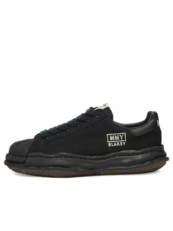 Кроссовки blakey og sole canvas low-top sneaker 'black' Maison Mihara Yasuhiro — изображение 1 из 4, черный
