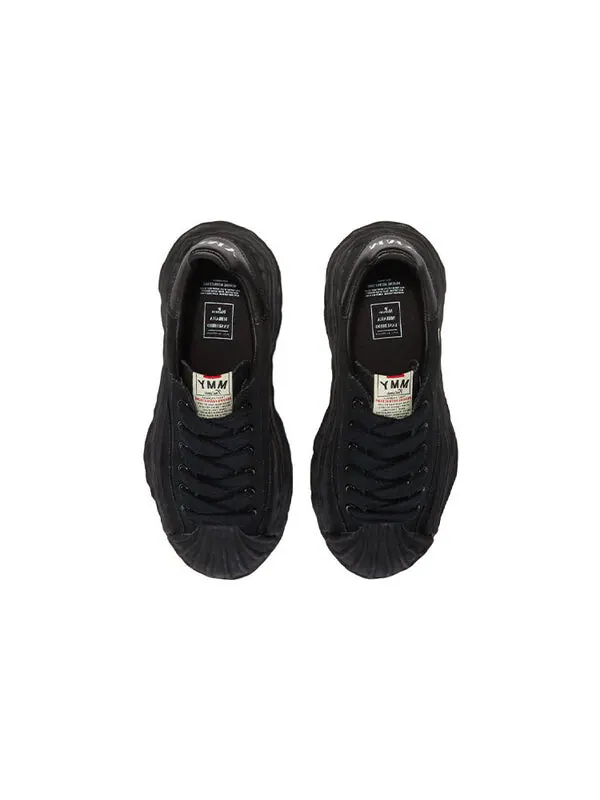 Кроссовки blakey og sole canvas low-top sneaker 'black' Maison Mihara Yasuhiro — изображение 3 из 4, черный
