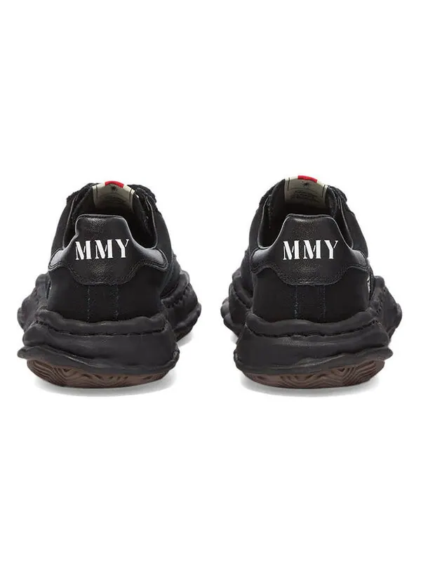 Кроссовки blakey og sole canvas low-top sneaker 'black' Maison Mihara Yasuhiro — изображение 4 из 4, черный