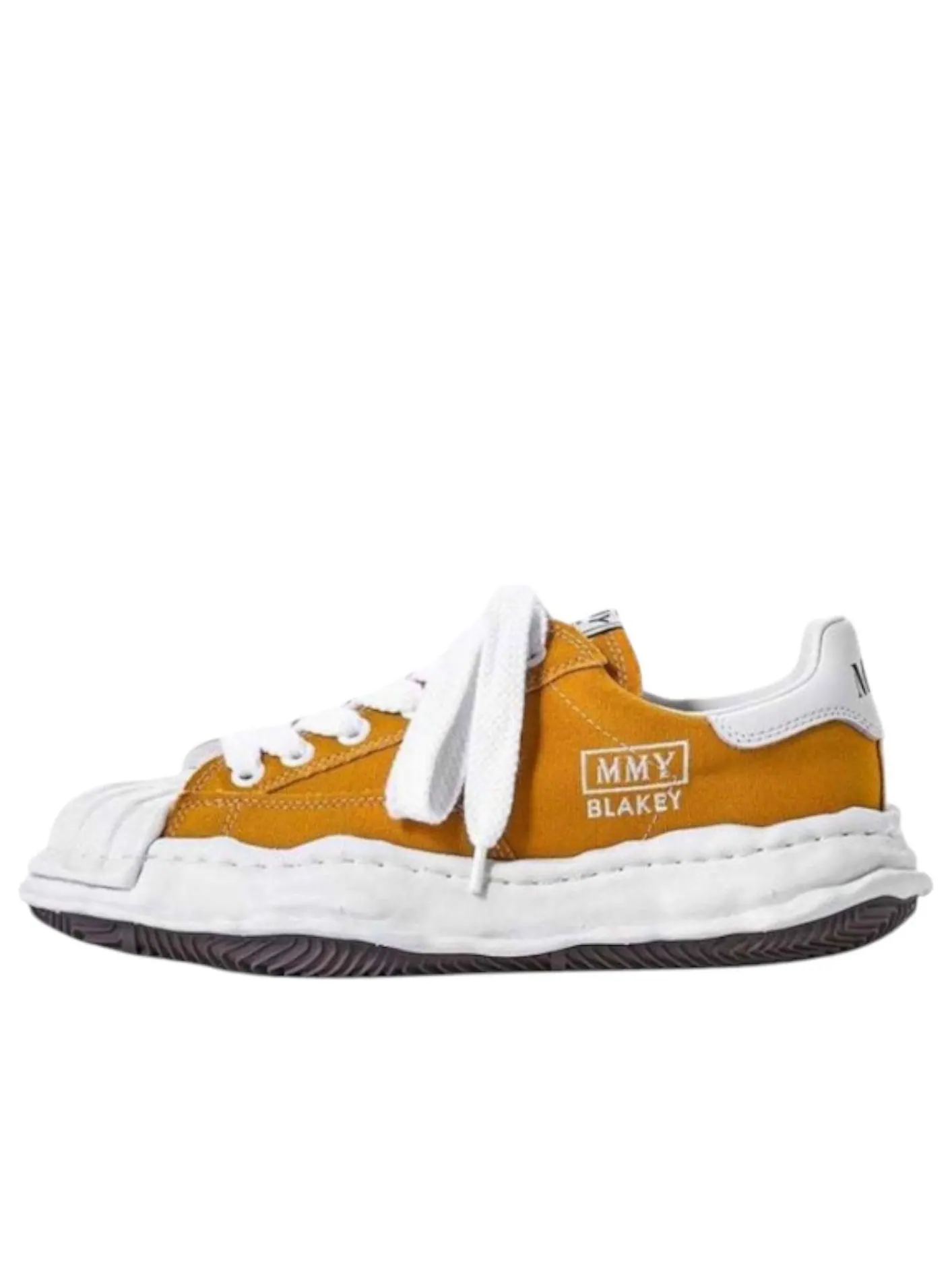 Кроссовки Maison Mihara Yasuhiro Blakey OG Low-top 'Yellow' — изображение 1 из 6, желтый