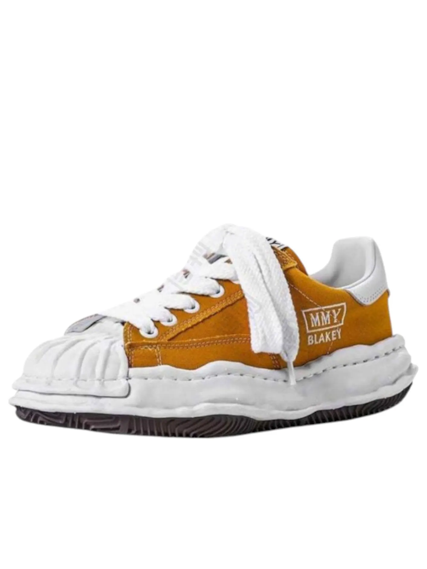 Кроссовки Maison Mihara Yasuhiro Blakey OG Low-top 'Yellow' — изображение 2 из 6, желтый