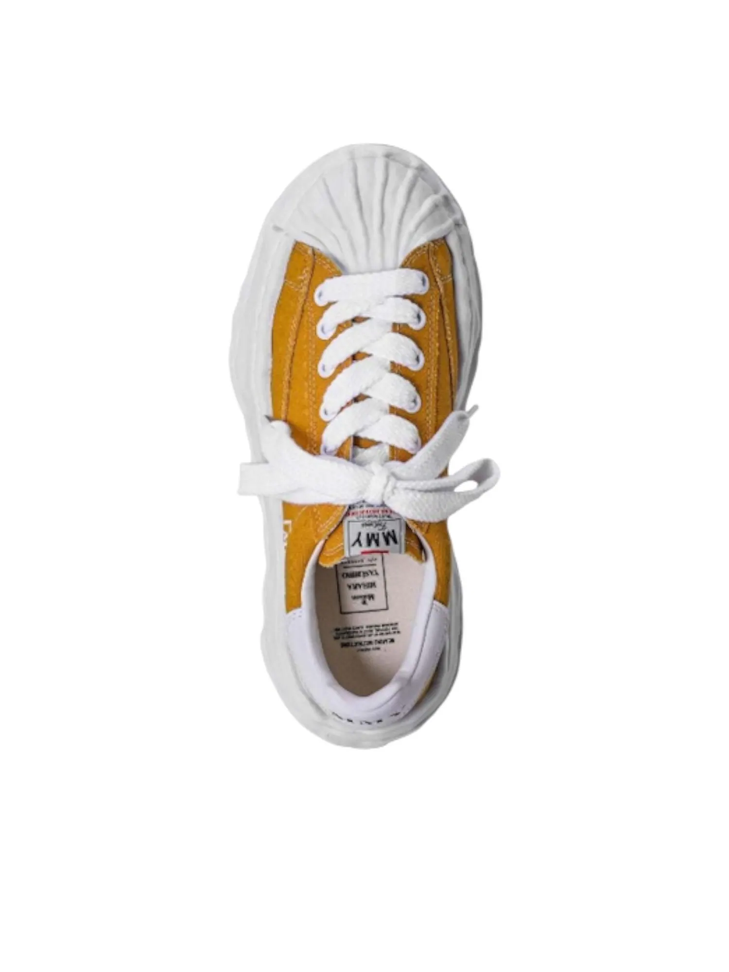 Кроссовки Maison Mihara Yasuhiro Blakey OG Low-top 'Yellow' — изображение 4 из 6, желтый