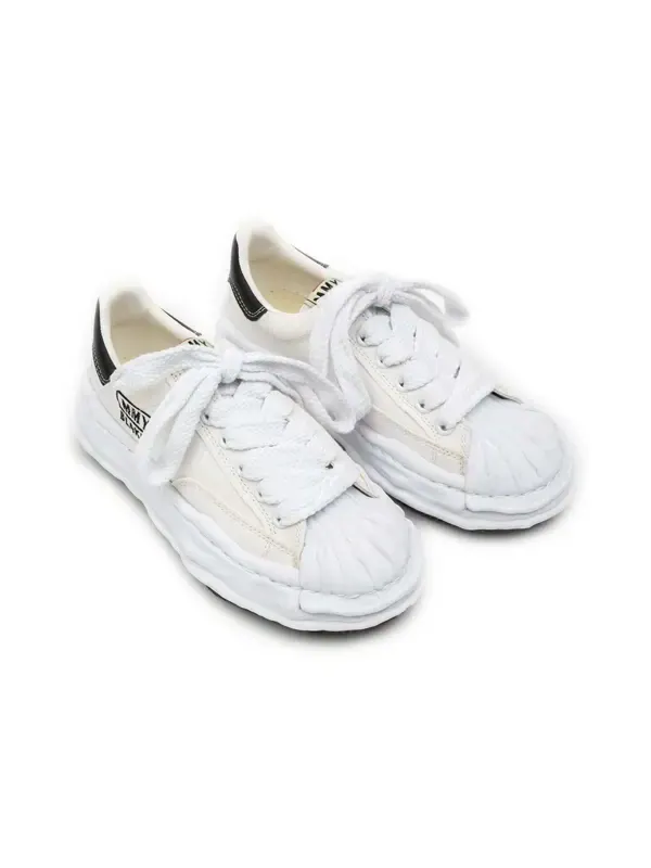 Кроссовки blakey og sole canvas low-top sneaker 'white' Maison Mihara Yasuhiro — изображение 2 из 2, белый