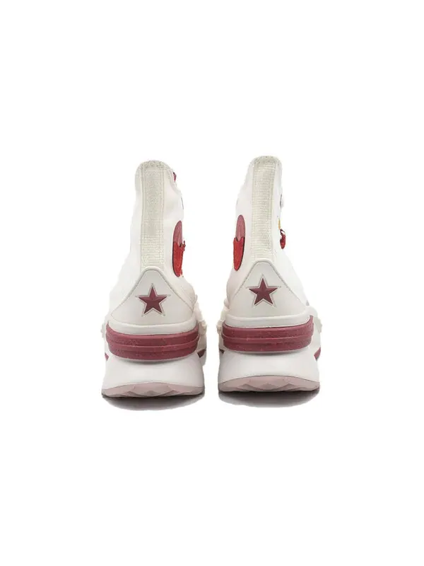 Кроссовки run star legacy cx yotd high top 'white red' Converse — изображение 4 из 4, белый/красный