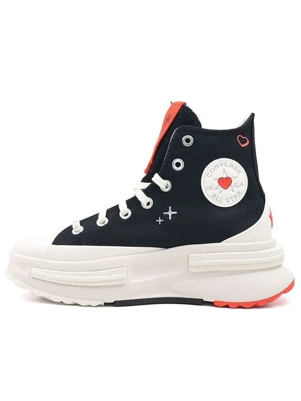 Кроссовки run star legacy cx high top 'black' Converse — изображение 1 из 4, черный/белый/красный