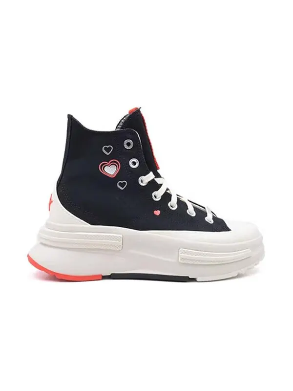 Кроссовки run star legacy cx high top 'black' Converse — изображение 2 из 4, черный/белый/красный