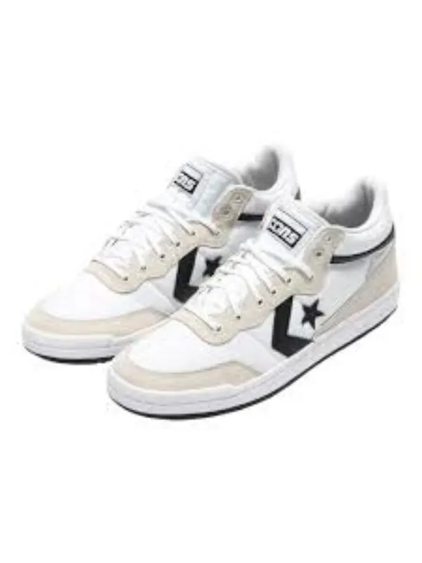 Кроссовки fastbreak pro leather & suede 'white black beige' Converse — изображение 2 из 4, белый/черный/бежевый