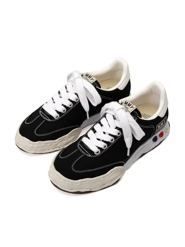 Кроссовки herbie og sole canvas low-top sneaker Maison Mihara Yasuhiro — изображение 2 из 3, черный