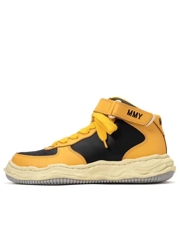Кроссовки wayne vl og sole leather high-top sneaker Maison Mihara Yasuhiro — изображение 1 из 3, черный