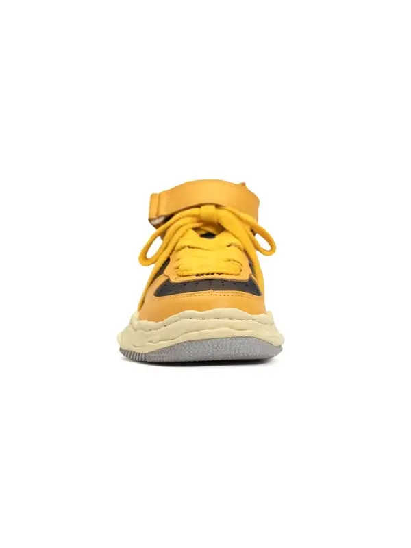 Кроссовки wayne vl og sole leather high-top sneaker Maison Mihara Yasuhiro — изображение 2 из 3, черный
