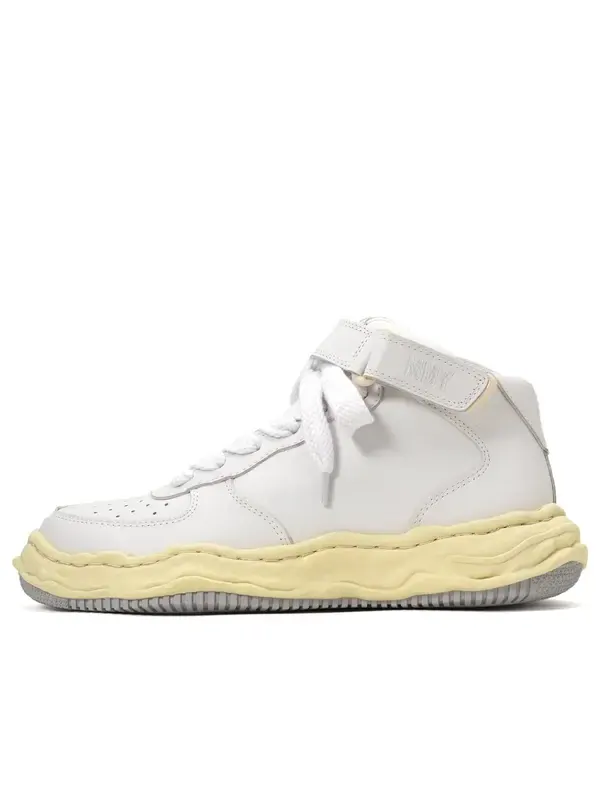 Кроссовки wayne vl og sole leather high-top sneaker 'white' Maison Mihara Yasuhiro — изображение 1 из 3, белый