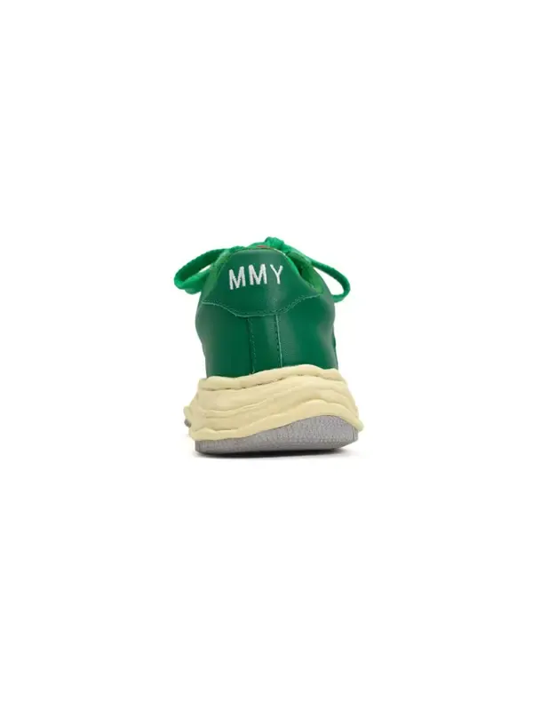 Кроссовки wayne vl og sole leather low-top sneaker Maison Mihara Yasuhiro — изображение 3 из 3, зеленый