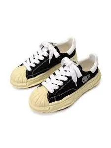 Кроссовки blakey vl og sole canvas low-top sneaker Maison Mihara Yasuhiro — изображение 2 из 4, черный