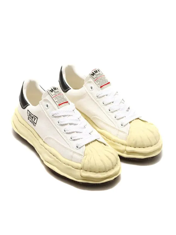 Кроссовки blakey vl og sole canvas low-top sneaker Maison Mihara Yasuhiro — изображение 2 из 3, белый