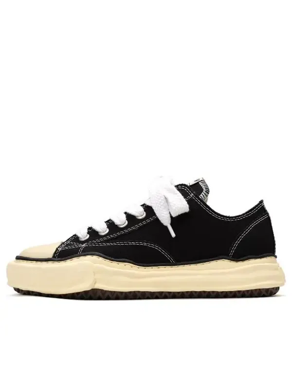 Кроссовки peterson vl og sole canvas low-top sneaker Maison Mihara Yasuhiro — изображение 1 из 4, черный